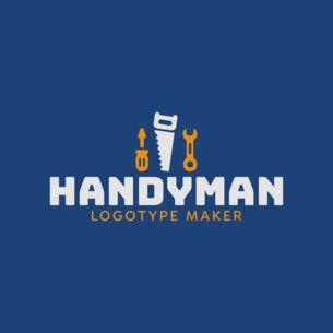 Handyman Logo - Contractor / Handyman Online Logo Maker. Make Your Own Logo