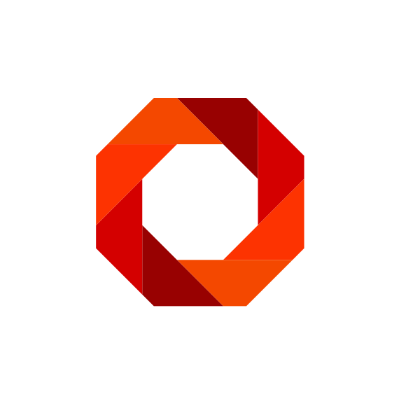 Red Hexagon Logo - Photography Logo Template Vector (EPS, SVG) | OnlyGFX.com