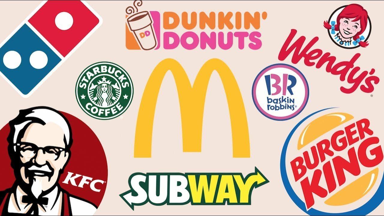 Popular Food Chains Logo - TOP 10 BIGGEST Fast Food chains in the WORLD! - YouTube