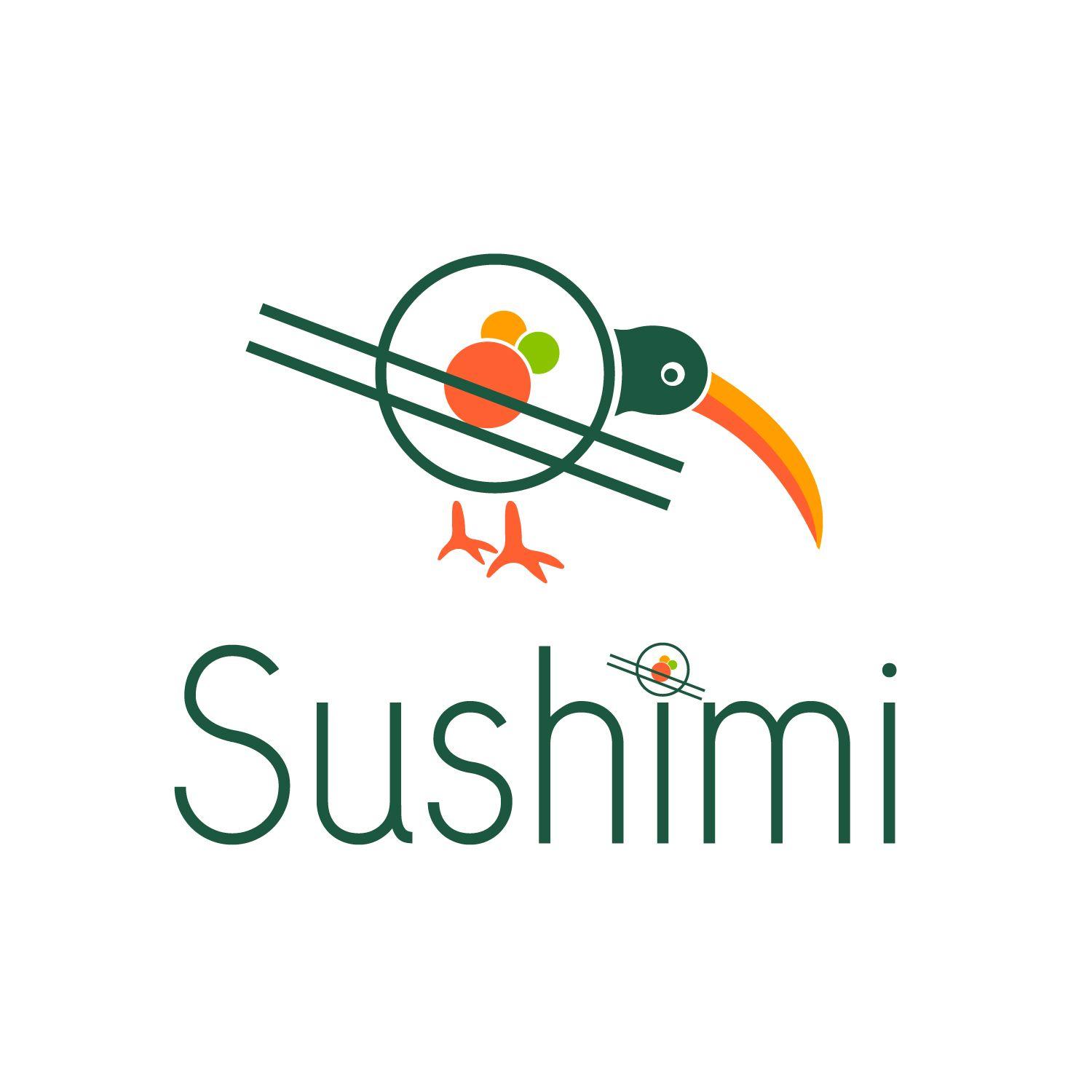 Food Chain Logo - Playful, Personable, Fast Food Chain Logo Design for Sushimi