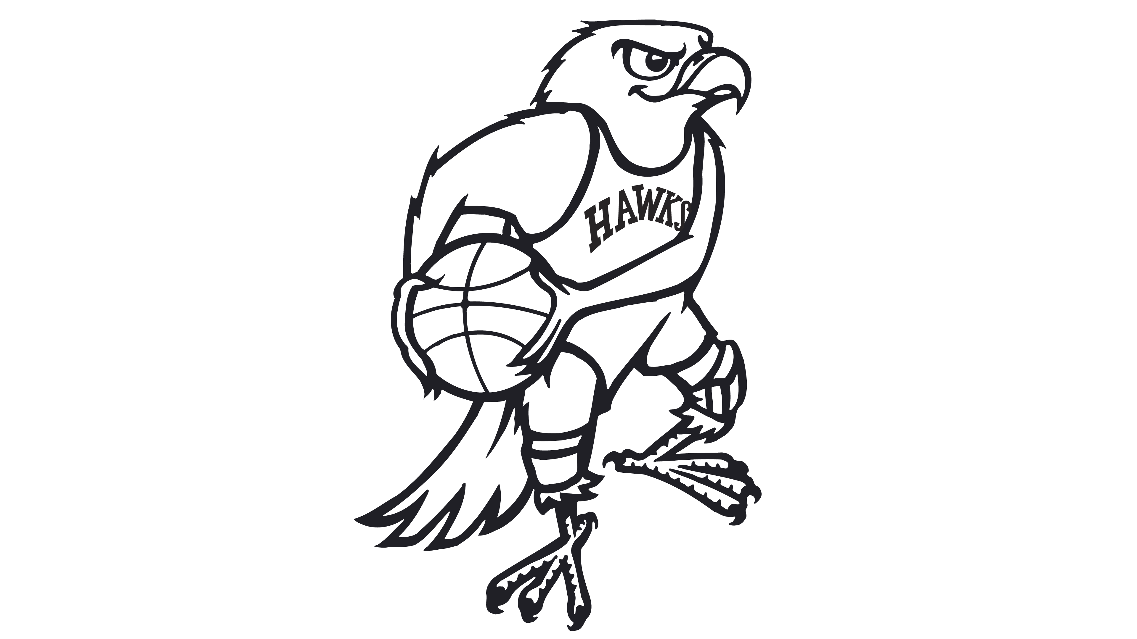 White Hawks Logo - Atlanta Hawks Logo - Interesting History of the Team Name and emblem