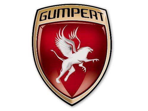 Red and White Car Logo - Gumpert Car Logo