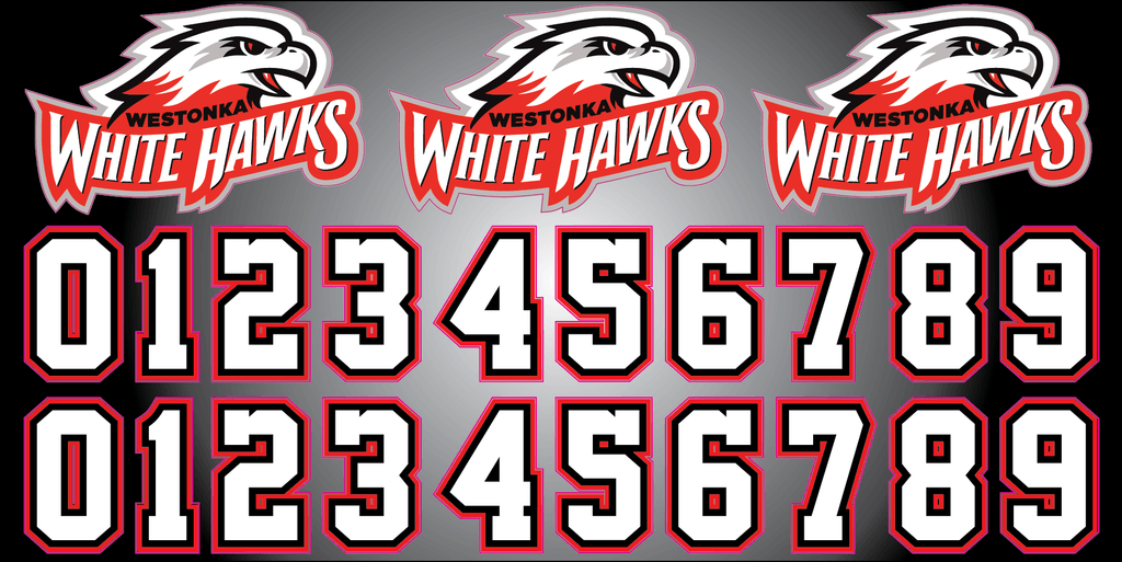 White Hawks Logo - WESTONKA WHITE HAWKS