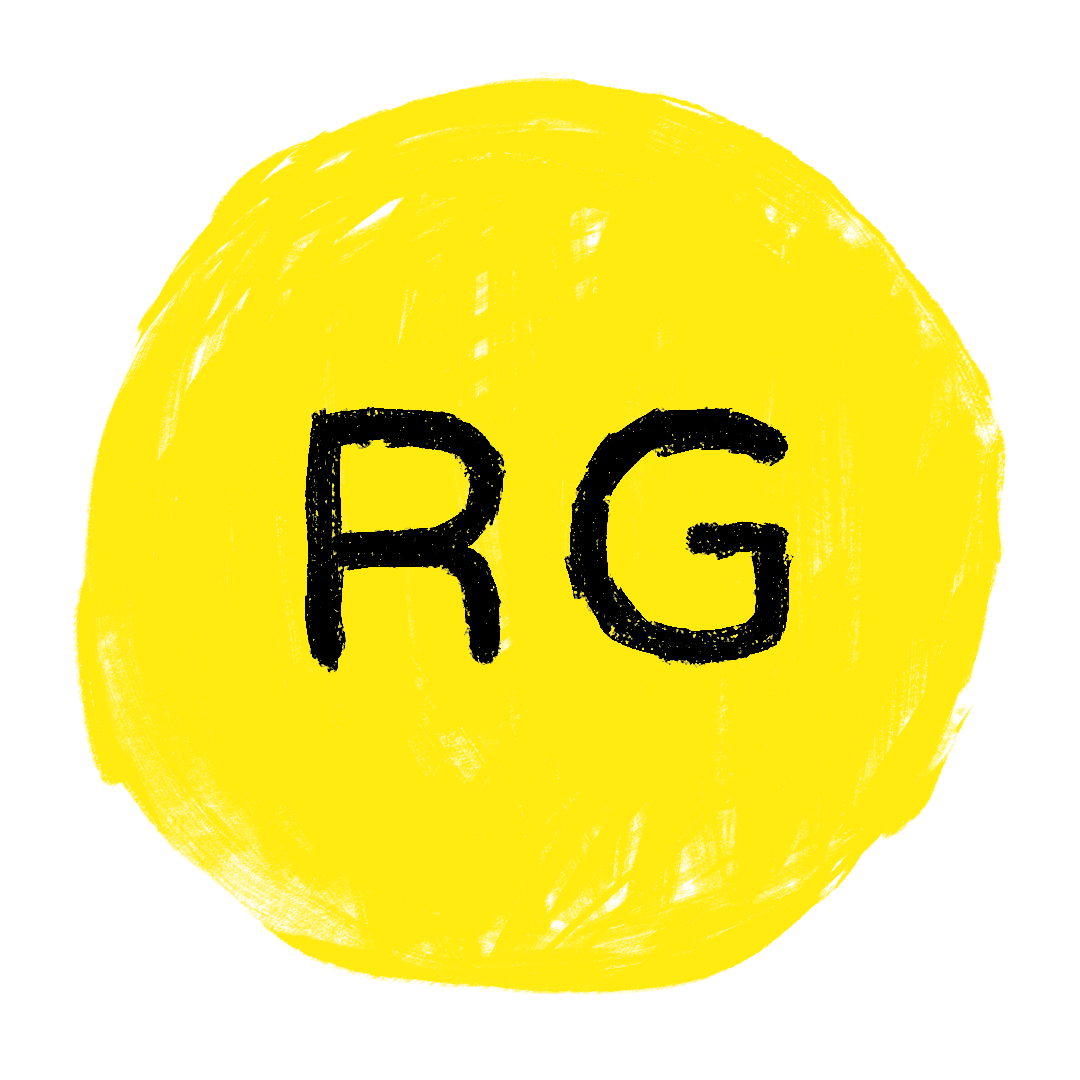 Grey Yellow Sphere Logo - Related Grey - [rG]
