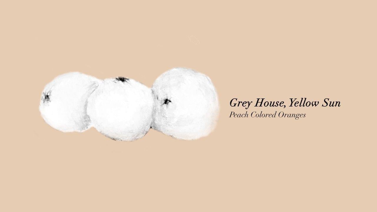Grey Yellow Sphere Logo - Grey House, Yellow Sun