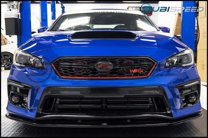 2013 Subaru WRX STI Logo - JDMS Front and Rear Carbon Fiber Frameless Emblem Set - 2015-2018 ...