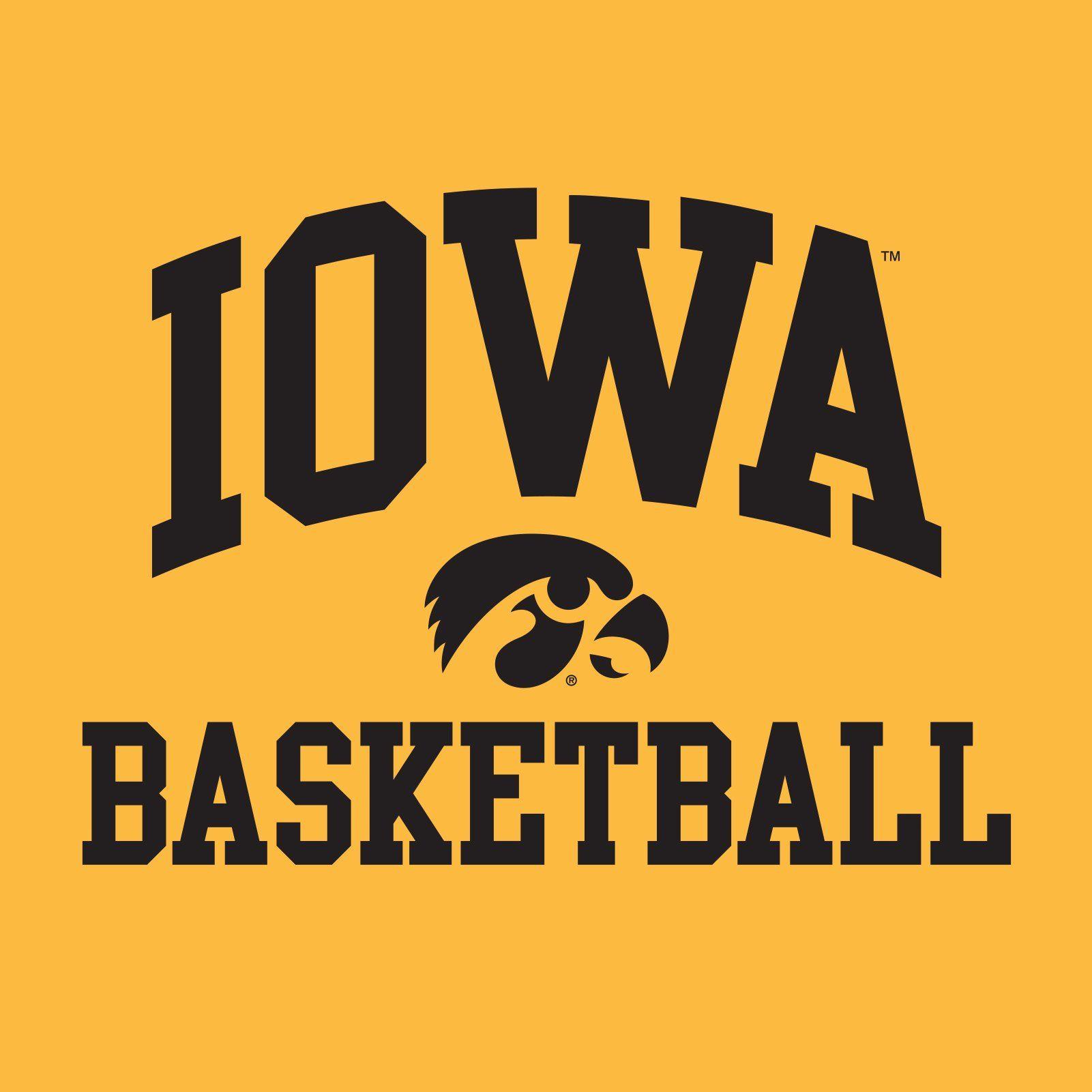 Gold Basketball Logo - Iowa Arch Logo Basketball T Shirt