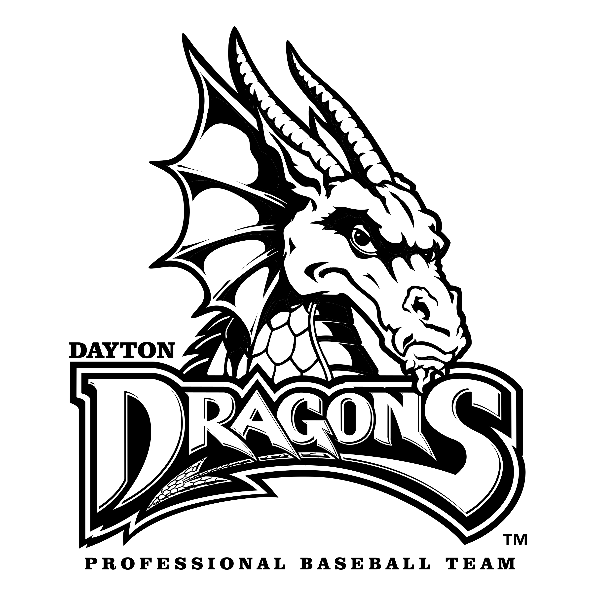 Dayton Dragons Logo - Dayton Dragons Logo PNG Transparent & SVG Vector