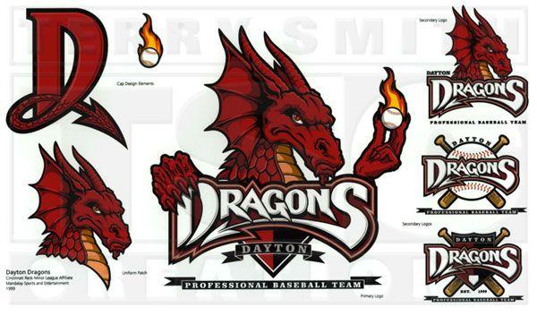 Dragons Logo - Here there be the story behind the Dayton Dragons | Chris Creamer's ...