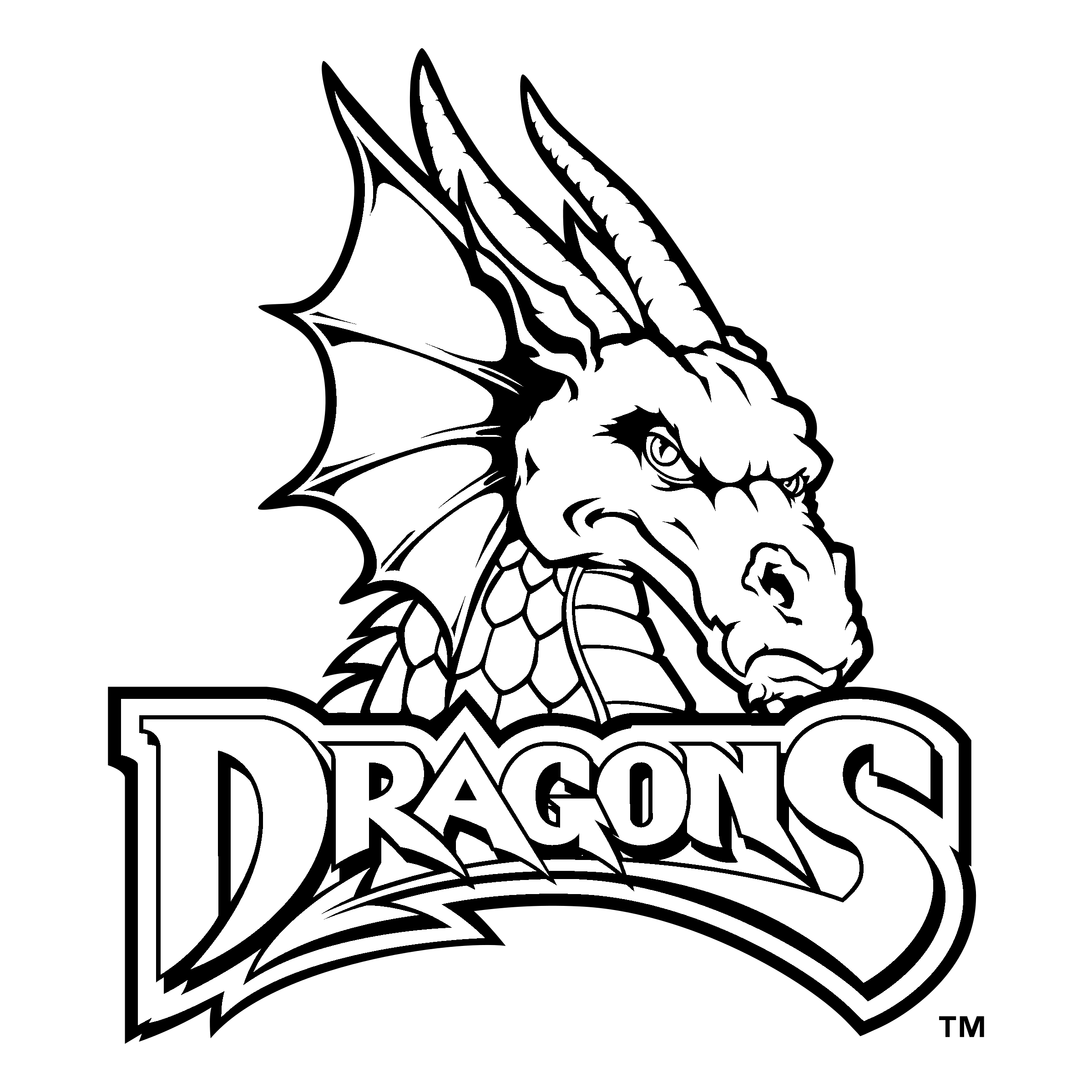Dayton Dragons Logo - Dayton Dragons Logo PNG Transparent & SVG Vector - Freebie Supply