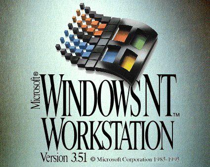 Microsoft Windows NT Logo - Windows NT 3.51