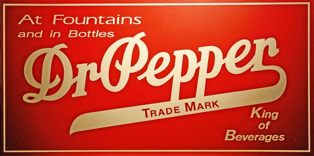 Dr Pepper Old Logo - Pharmacist renames popular soft drink from Waco to Dr. Pepper