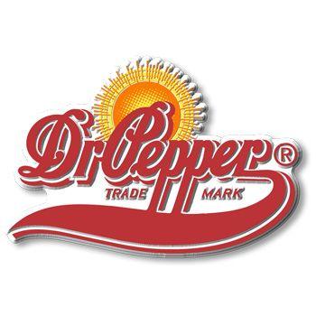 Dr Pepper Old Logo - Dr Pepper Museum Magnets - Ideaman Inc. | Refrigerator & Promotional ...