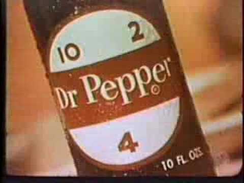 Dr Pepper Old Logo - Classic 1960' Dr. Pepper Ad