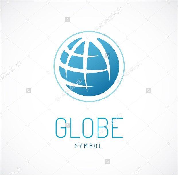 Globe with Red Hands Logo - Red Hands Globe Logo