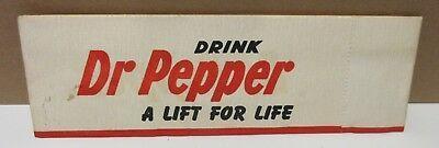 Dr Pepper Old Logo - DR PEPPER - Old Paper Soda Hat - Oval Dr Pepper Logo - $7.99 | PicClick