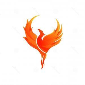Phenix Bird Logo - Phoenix Fire Bird Logo Template | SOIDERGI