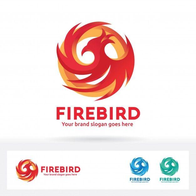 Pheonix Bird Logo - Fire bird logo. phoenix bird brand identity Vector | Premium Download