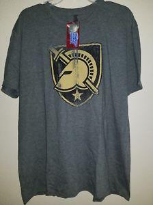 Gold and Black Knights Logo - New Mens NCAA Army Black Knights Logo T Shirt Size XL Gray Black ...