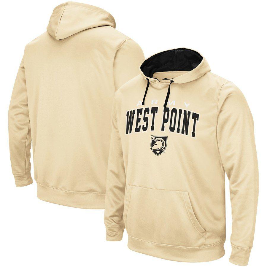 Gold and Black Knights Logo - Army Black Knights Colosseum Mascot Logo Performance Pullover Hoodie ...