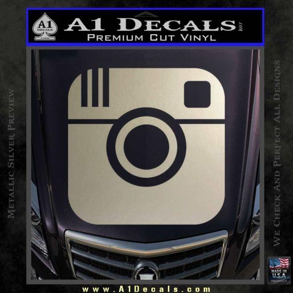 Instagram Car Logo - Instagram SQ Decal Sticker » A1 Decals