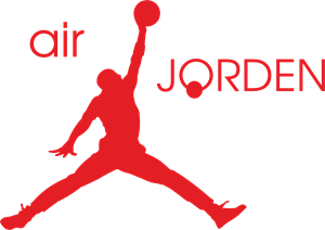 Red Jordan Logo - jordan air Logo Vector (.CDR) Free Download