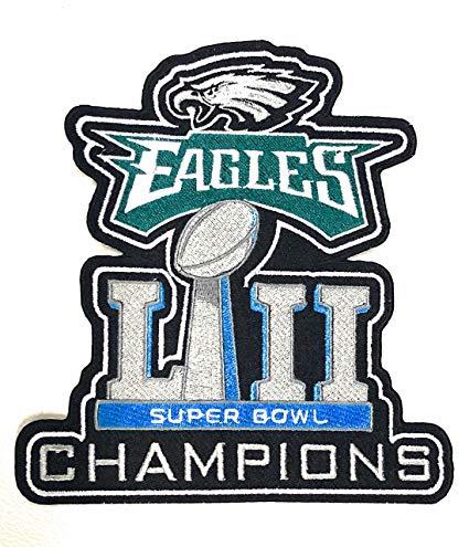LII Logo - Amazon.com : Football 2018 Super Bowl 52 LII Eagles Champions Jacket