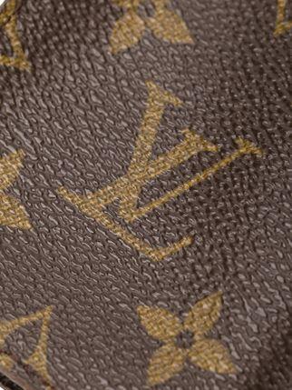Close Up of Louis Vuitton Logo - Louis Vuitton Vintage Logo Print Glasses Case - Farfetch