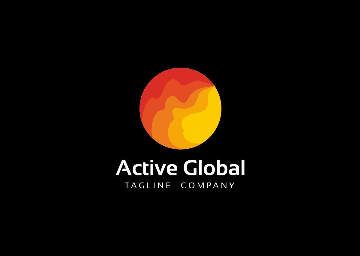 Global Logo - Active Global Logo Template