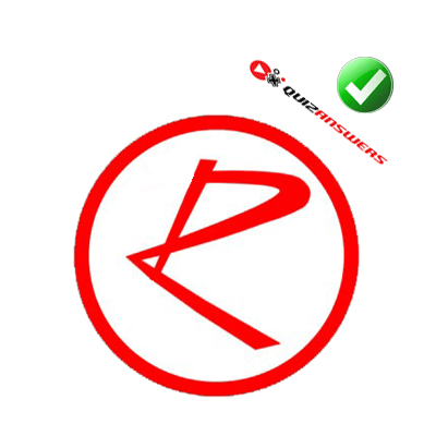 Red and White Car Logo - Red r Logos