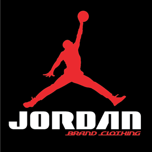 Red and Grey Jordan Logo - Michael Jordan Logo Vector (.EPS) Free Download