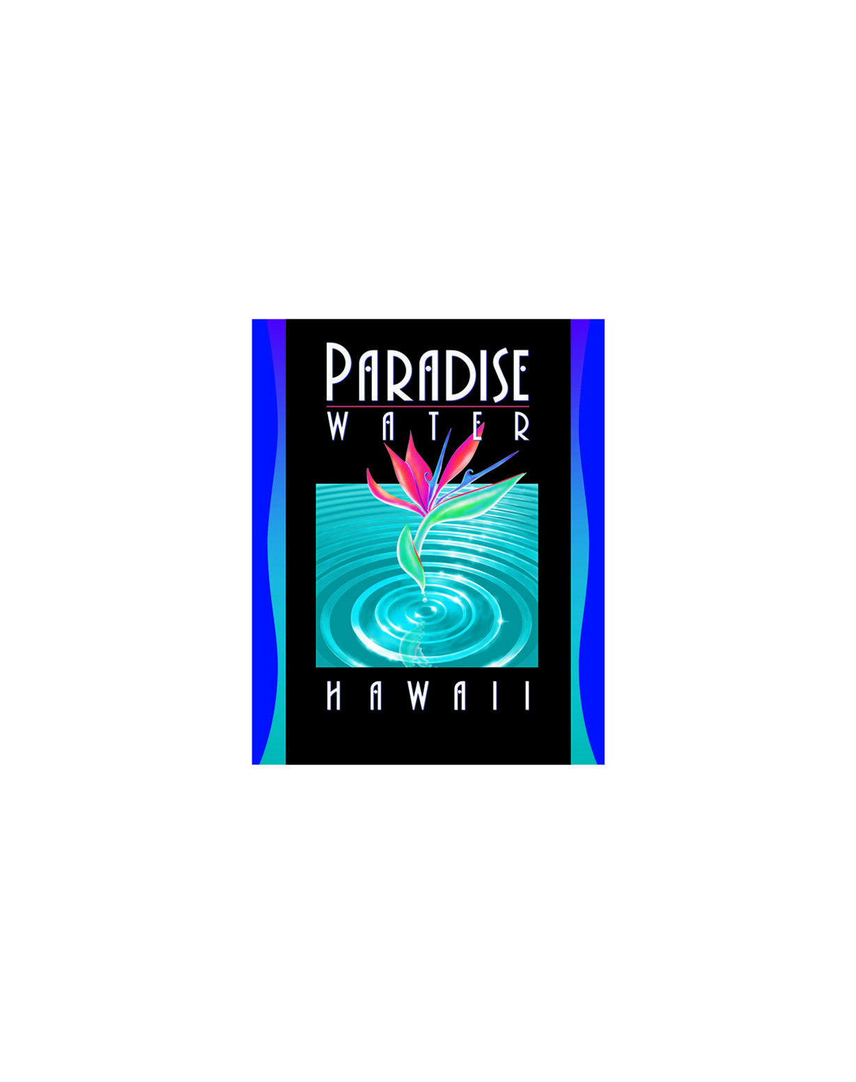 Paradise Water Logo - Eric Woo Design Inc. — Paradise Water Hawaii