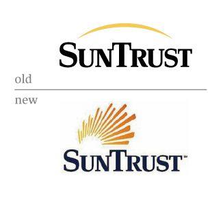 SunTrust Logo - First Weblog: Recent Rebrandings 4: Financial Services