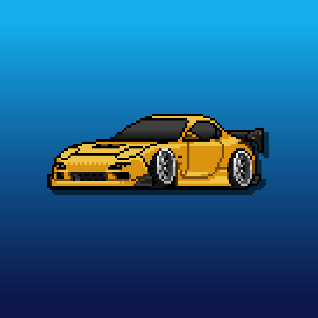 Instagram Car Logo - Pixel Car Racer