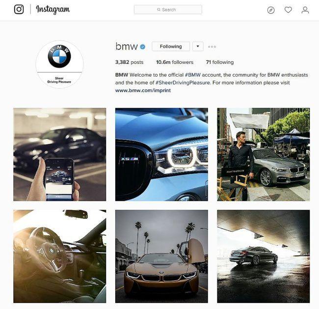 Instagram Car Logo - The most popular automotive brand on Instagram is BMW | Motor Trader ...