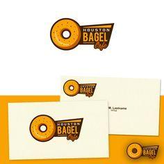 Bagel Logo - 24 Best Bagel Logos images | Corporate identity, Bagel, Brand design