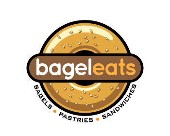 Bagel Logo - Logo design entry number 53 by DBanks | Bagel Eats logo contest