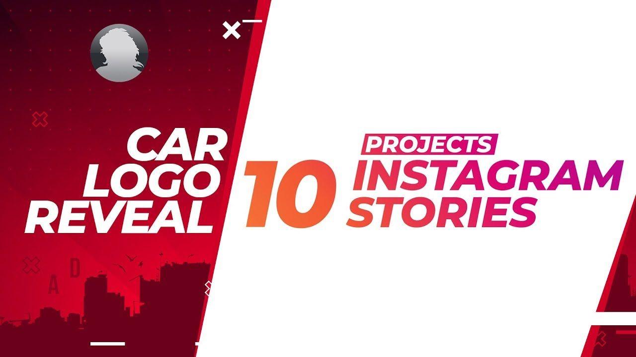 Instagram Car Logo - Best Instagram Stories Template Logo Reveal