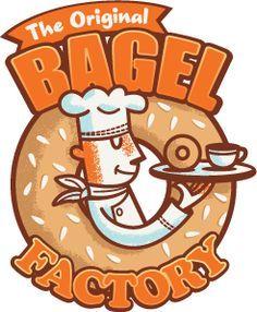 Bagel Logo - 13 Best Bagel & Cream Cheese images | Bagels, Bagel shop, Best bagels