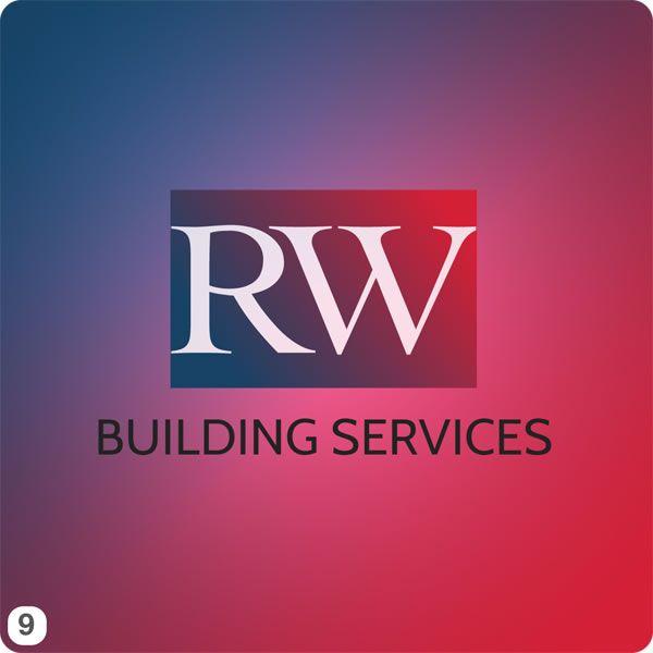 Red and Blue Services Logo - Logo Design for Building Services Company