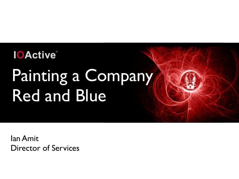 Red and Blue Services Logo - Painting a Company Red and Blue