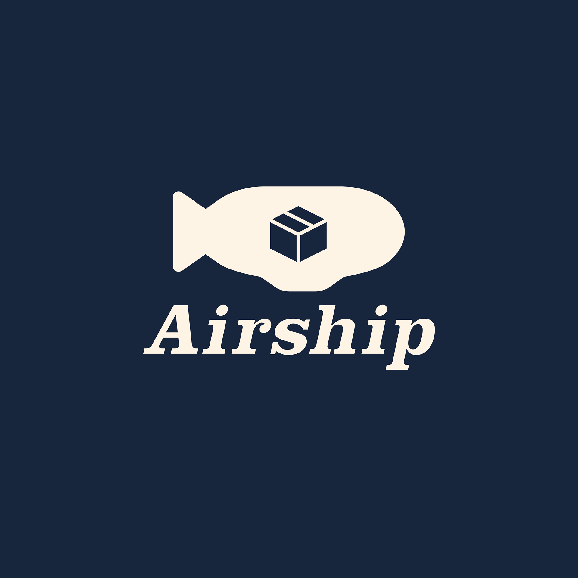 Postal Service Logo - Patrick Halpin Art & Design - Airship - Postal Service Logo