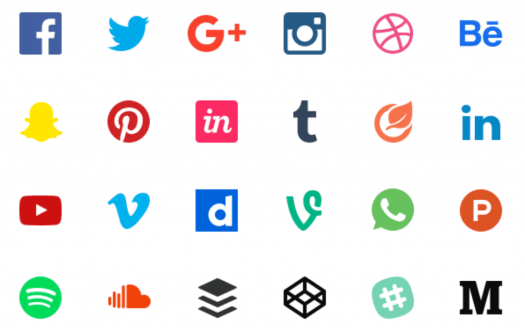 Top Social Media Logo - 100+ of the Best Social Media Icons and How to Optimize Them