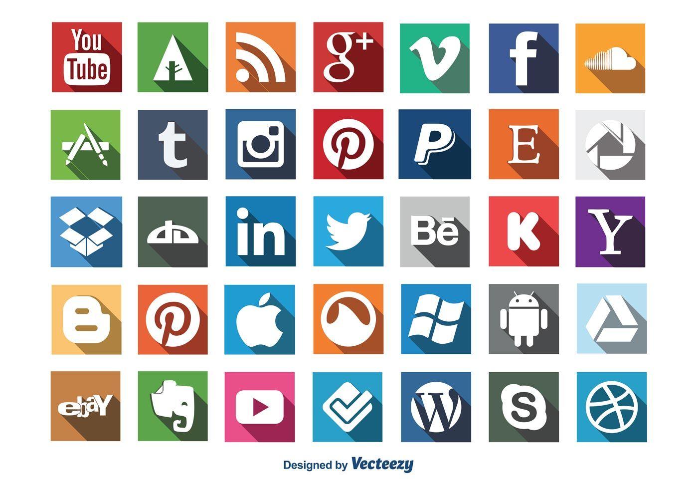 Top Social Media Logo - 50+ Free, High-Quality Social Media Icon Sets (Something for Everyone)