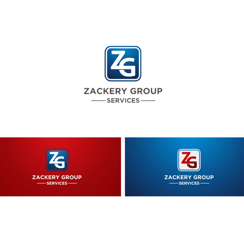 Red and Blue Services Logo - Construction company looking for a new look. Logo & brand identity