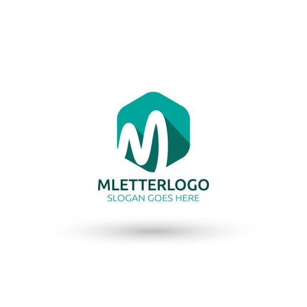 2- Letter Company Logo - M letter logo template Vector | Free Download