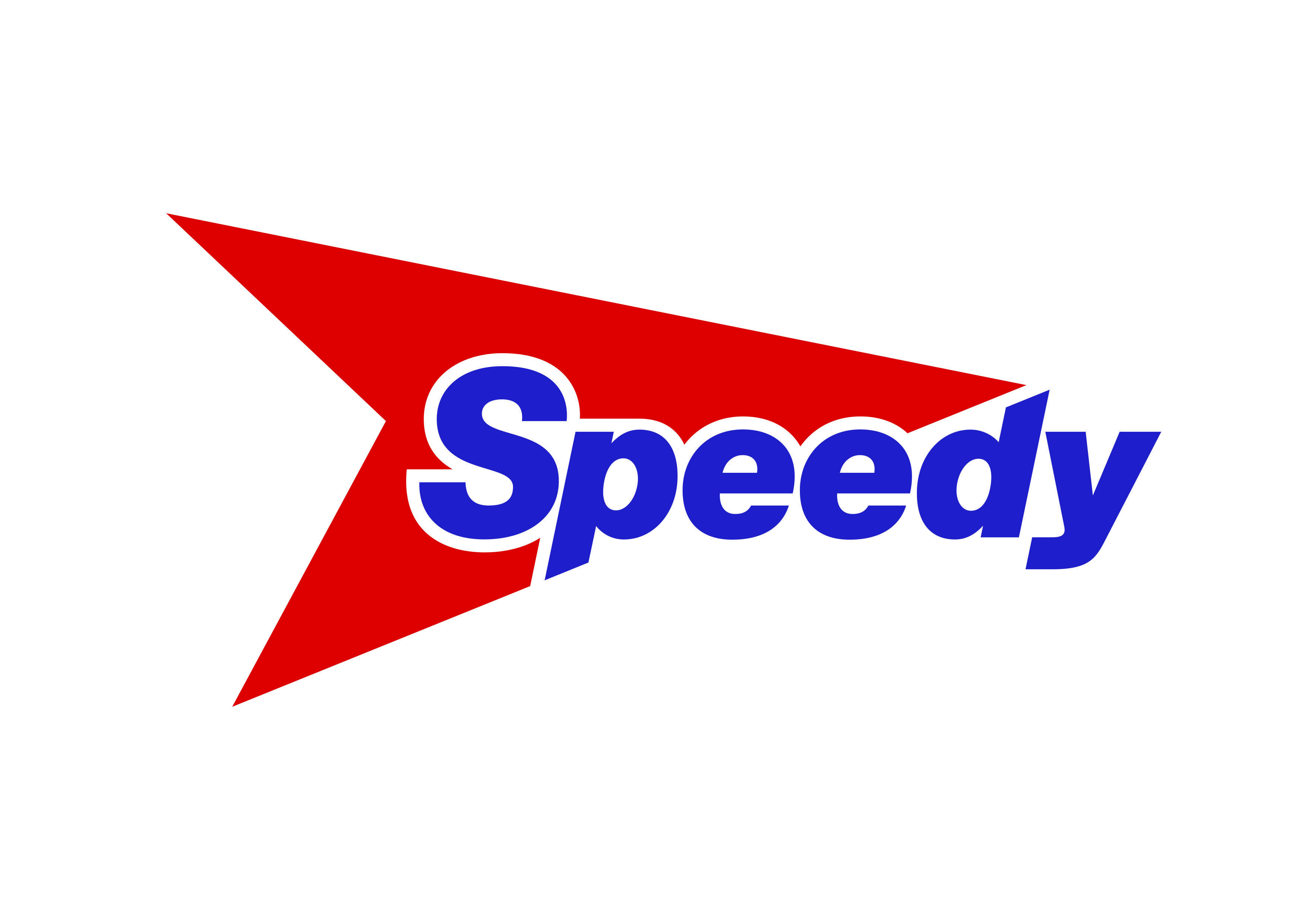 Red and Blue Services Logo - Speedy Asset Services Ltd