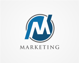 M Brand Logo - Marketing Letter Logo Designed