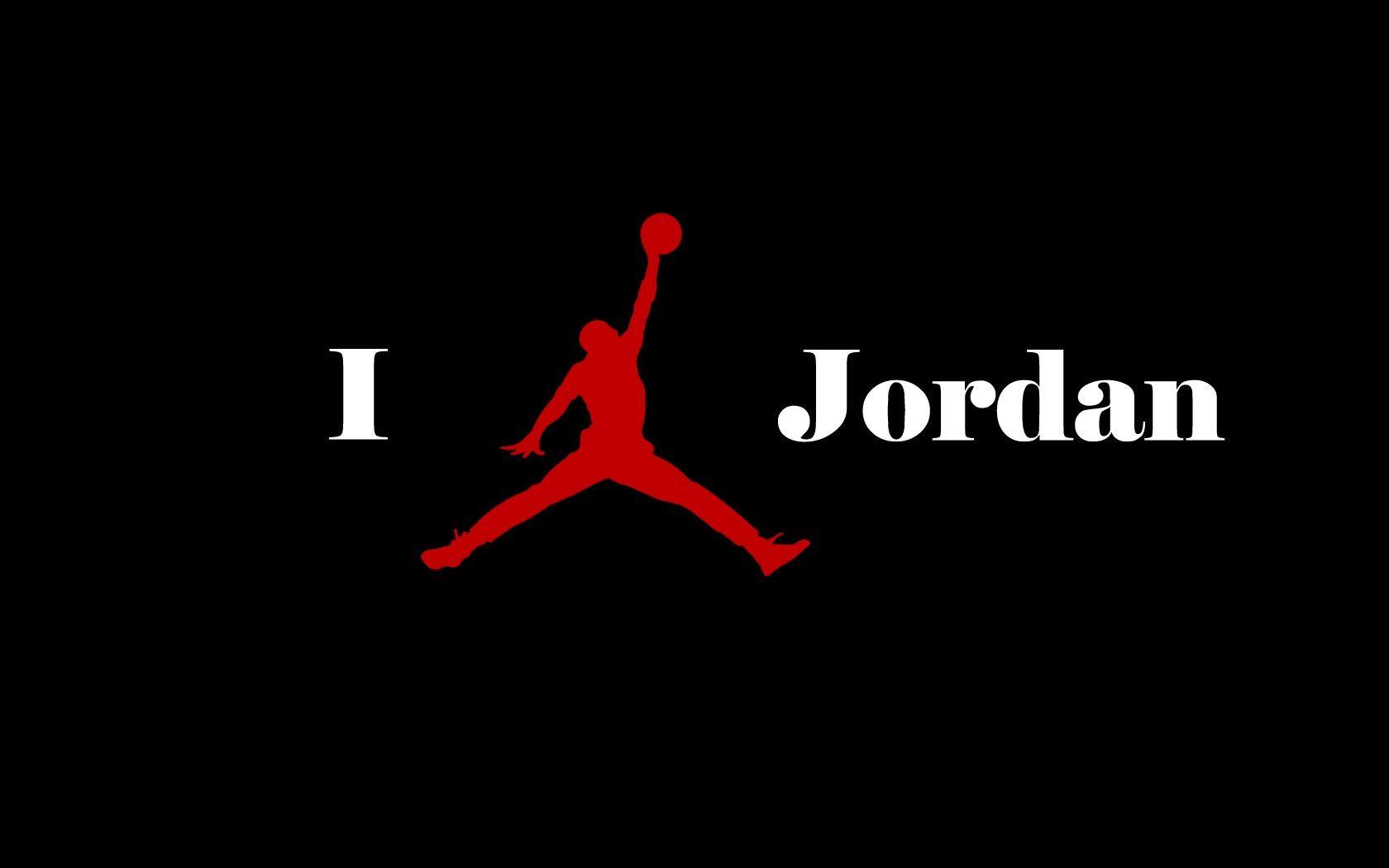 Red Jordan Logo - Red Jordan Wallpaper
