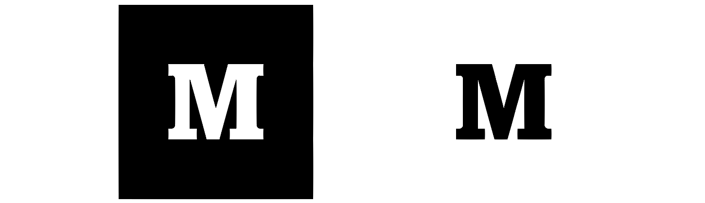 White M Logo - The Story Behind Medium's New Logo [2015] – 3 min read
